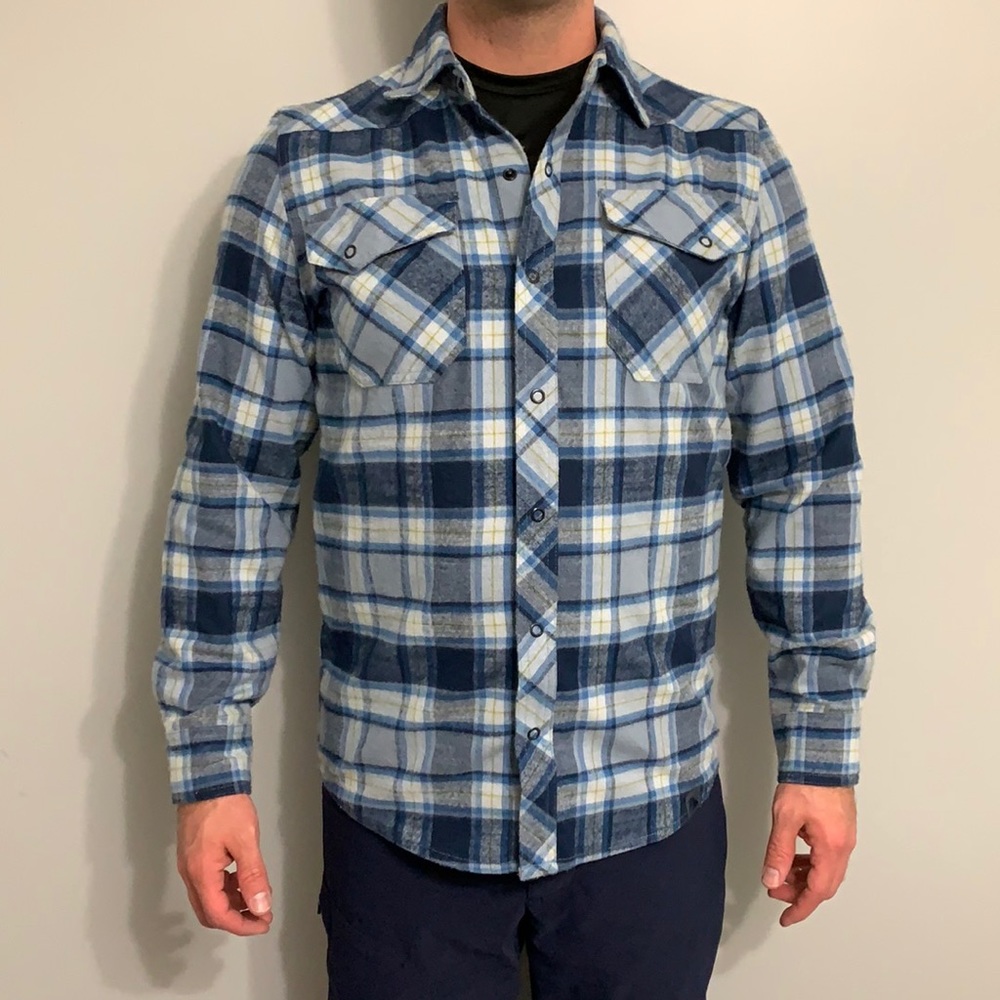 L.L.Bean snap button down